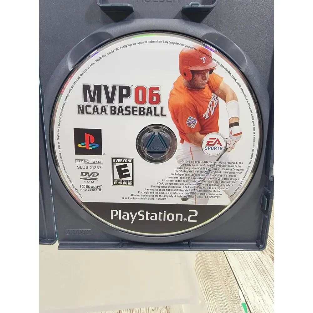 MVP 06 NCAA Baseball - PlayStation 2 Game Complete